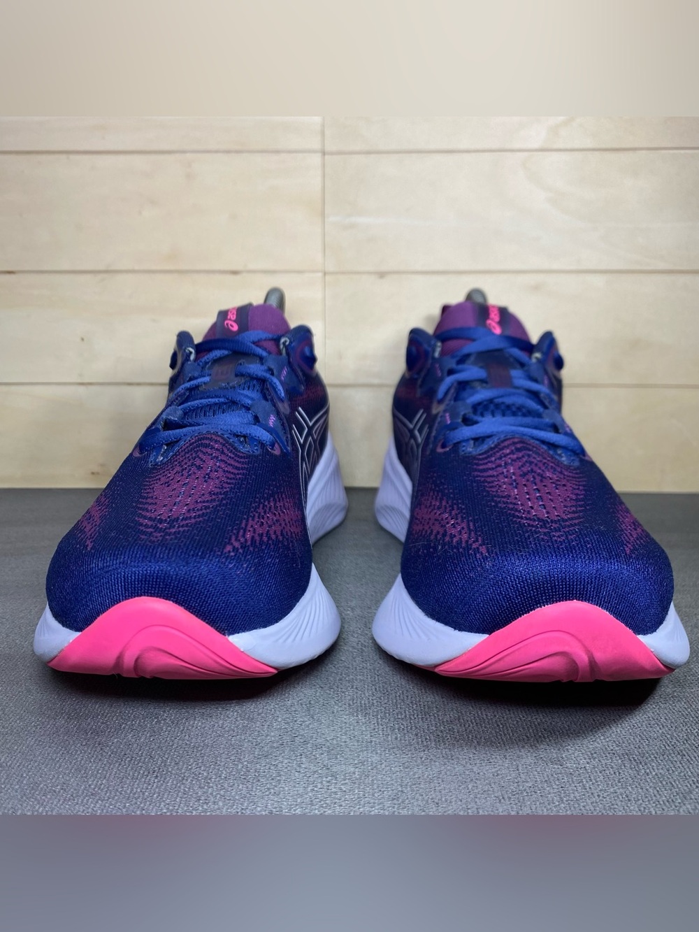 Asics Gel Cumulus 25 Lilac Blue Women's Size 7 Running Shoes Wide Sneakers - Picture 5 of 11
